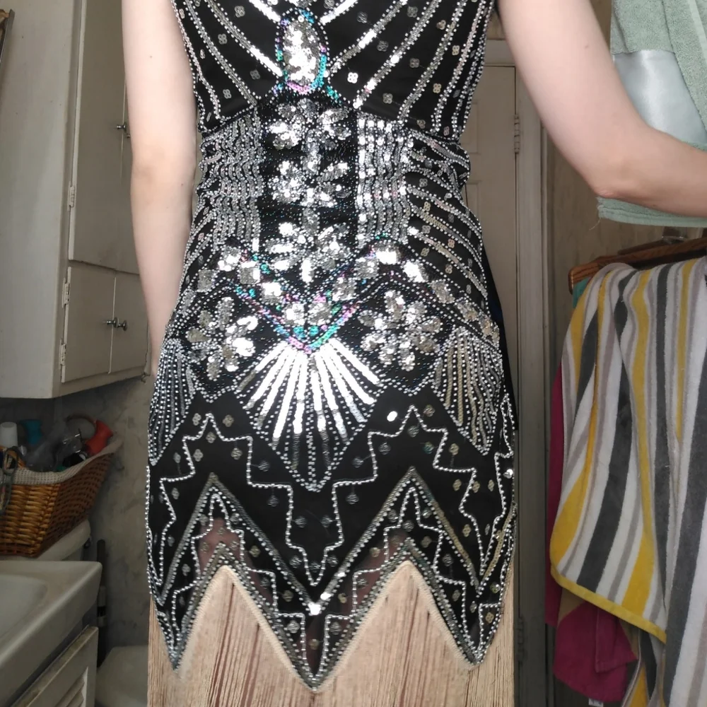 Sequin Flapper Dress - Picture 5 of 6
